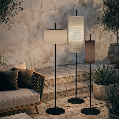 Lagoon Outdoor Floor Lamp in Outside Area.