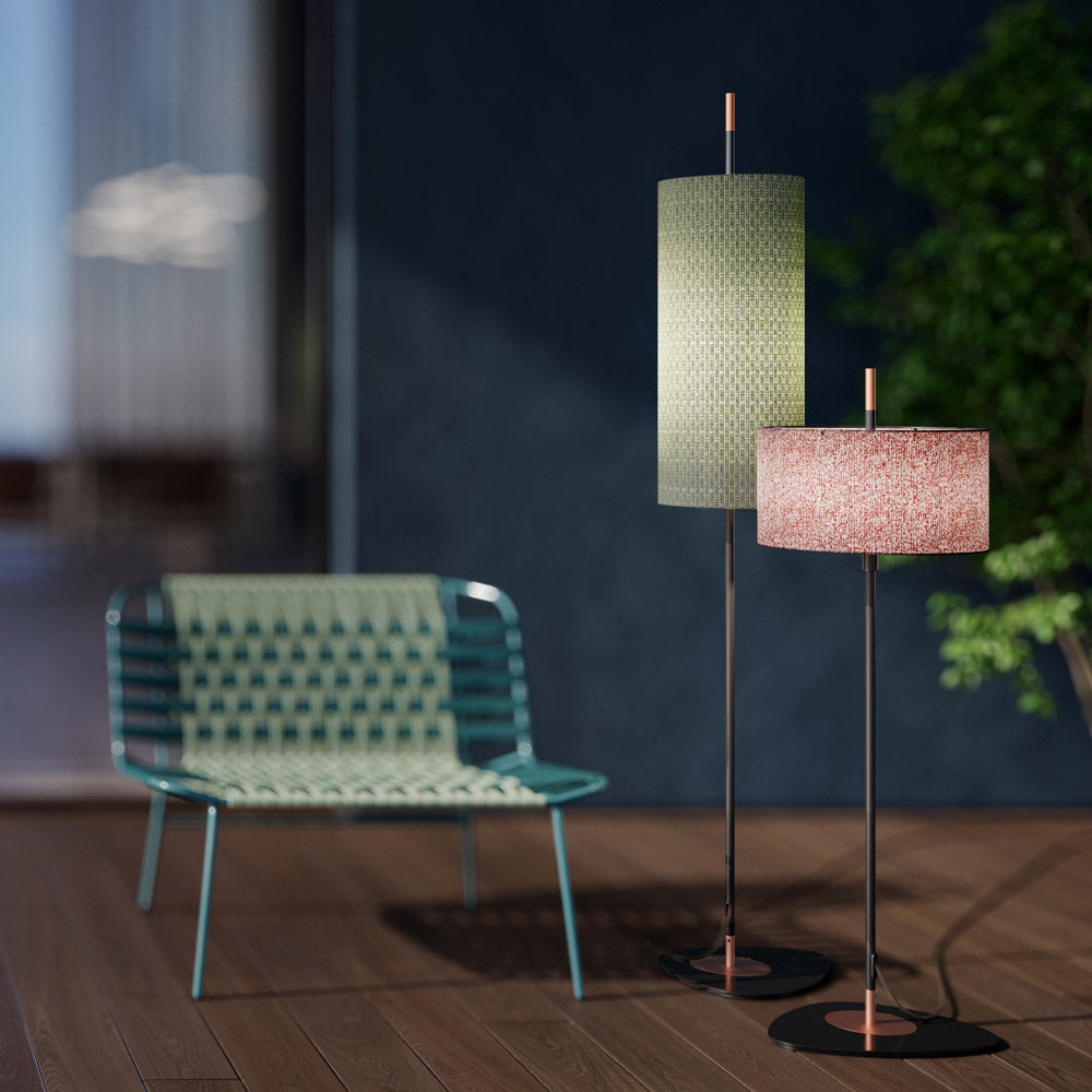 Lagoon Outdoor Floor Lamp in Outside Area.
