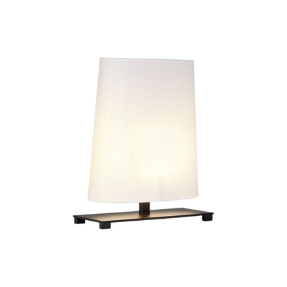 Ovale Table Lamp in Matt Black (Small).