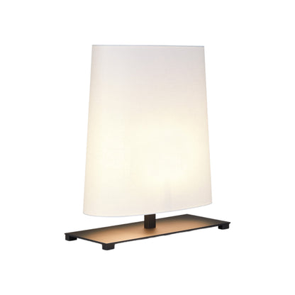 Ovale Table Lamp in Matt Black (Medium).