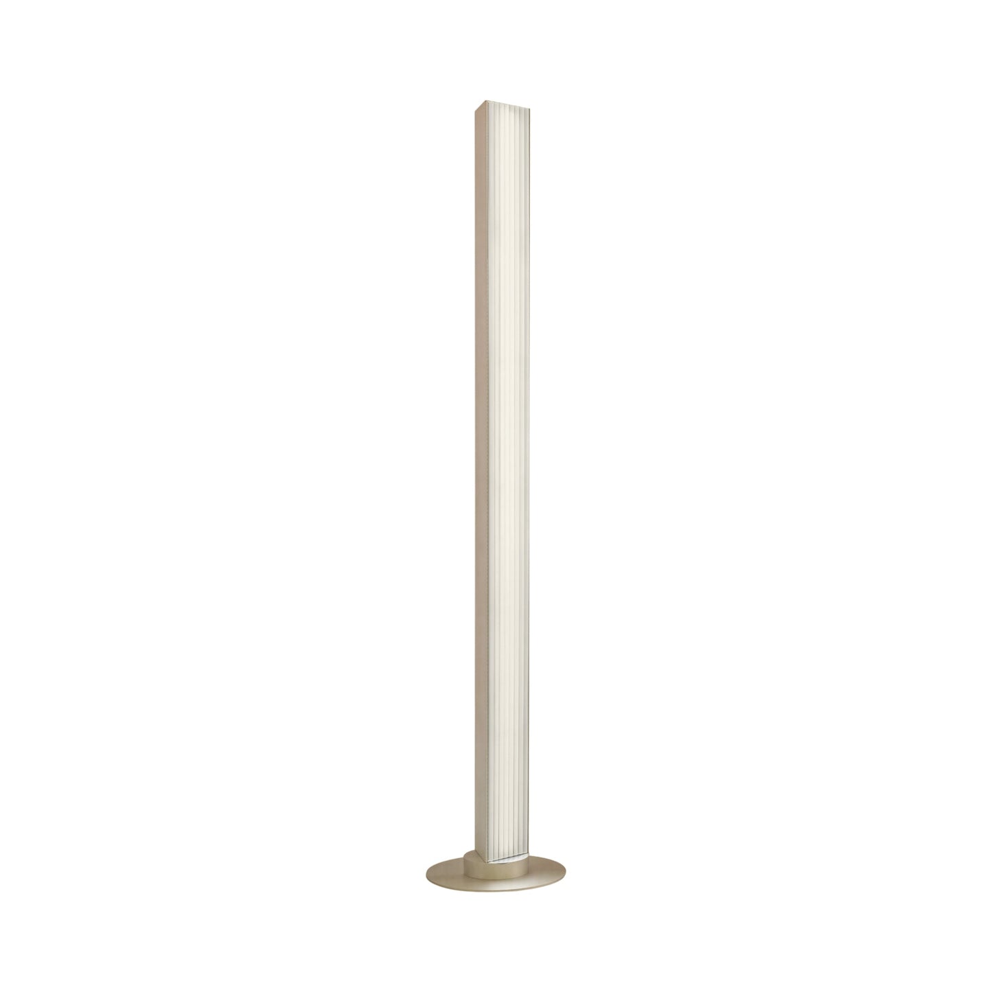 Stick LED Floor Lamp in Champagne.
