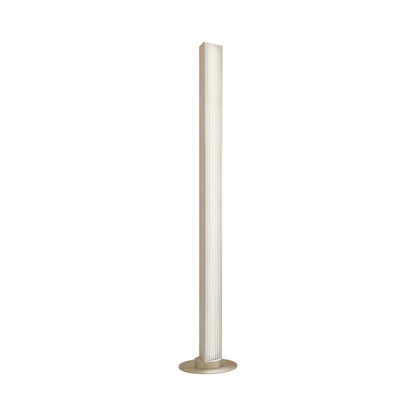 Stick LED Floor Lamp in Champagne.
