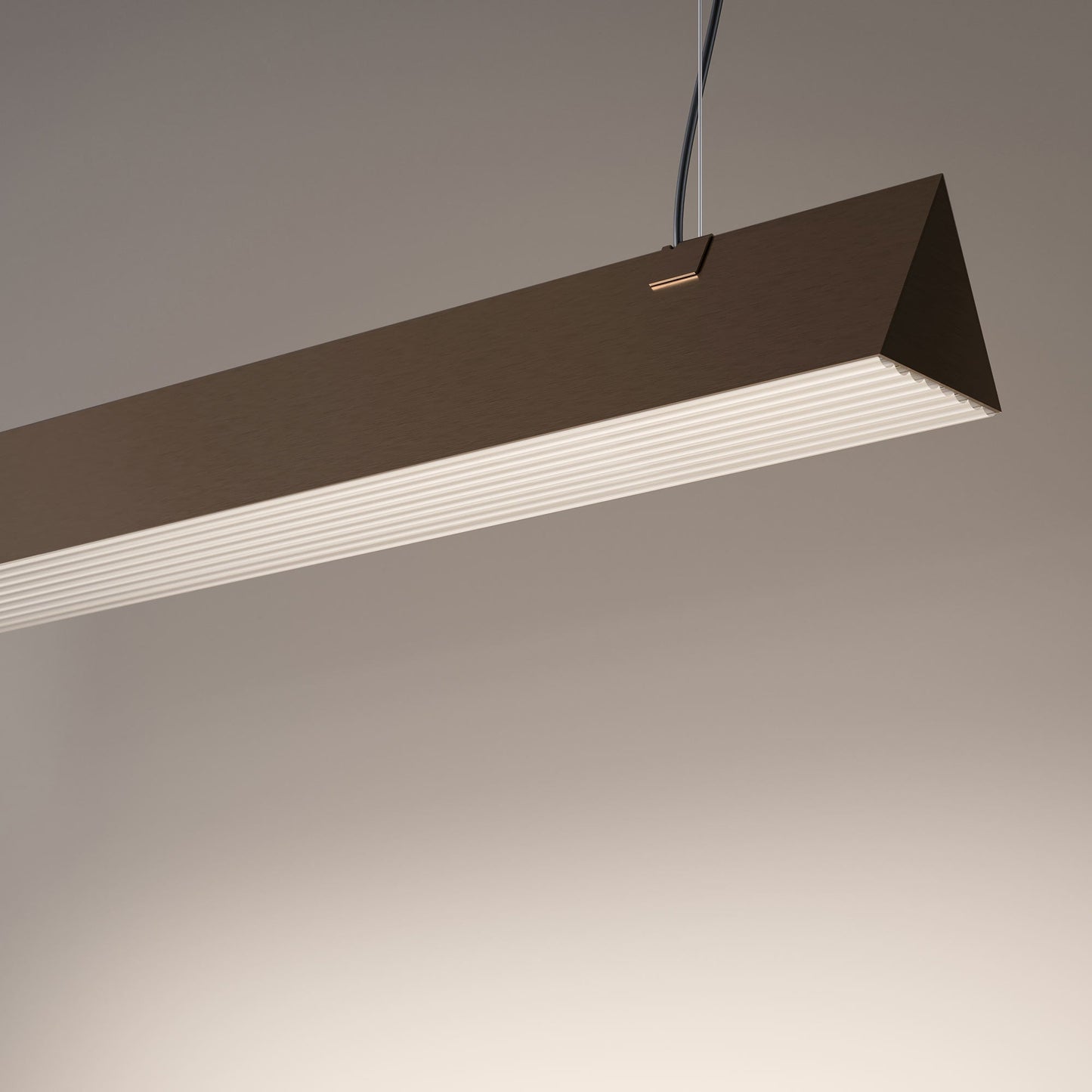 Stick LED Pendant Light in Detail.