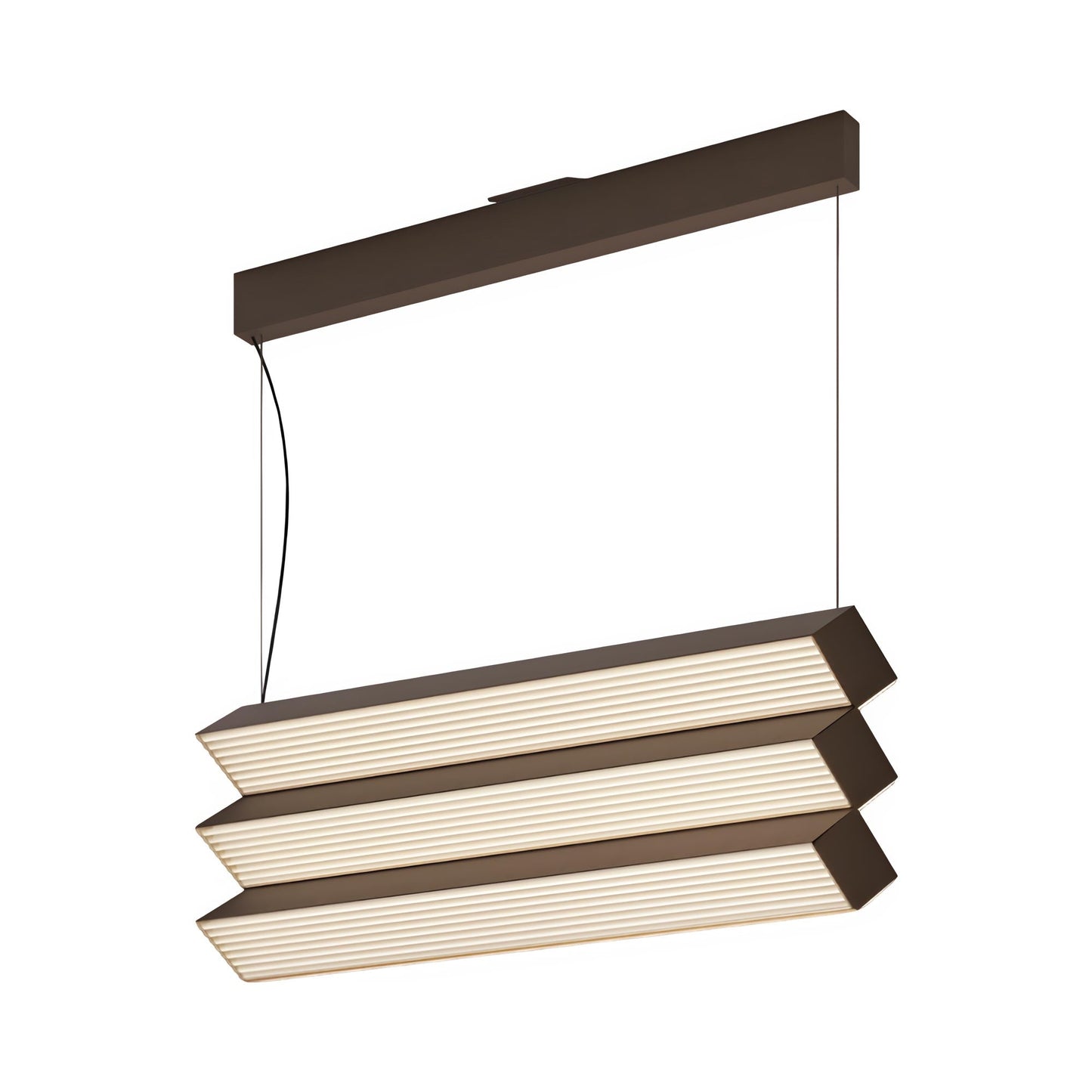 Stick LED Trio Pendant Light.