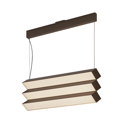 Stick LED Trio Pendant Light.