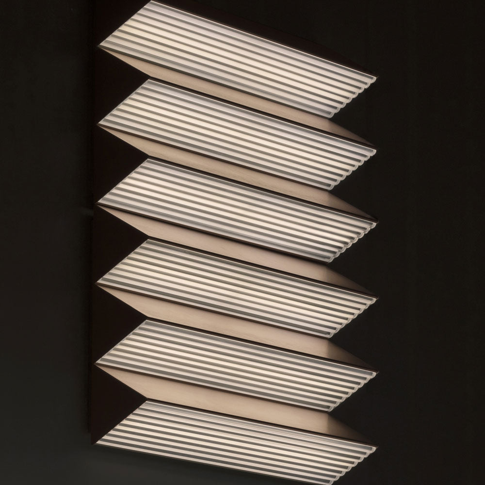 Stick LED Trio Wall Light in Detail.