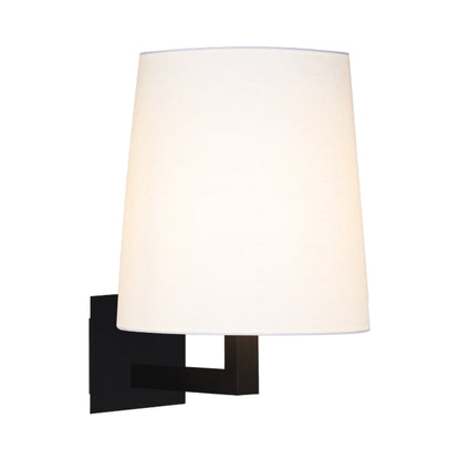 Tonda Wall Light in Matt Black.