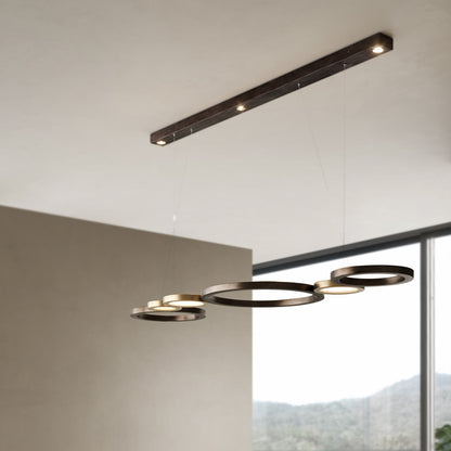 Vegas LED Linear Pendant Light in Detail.
