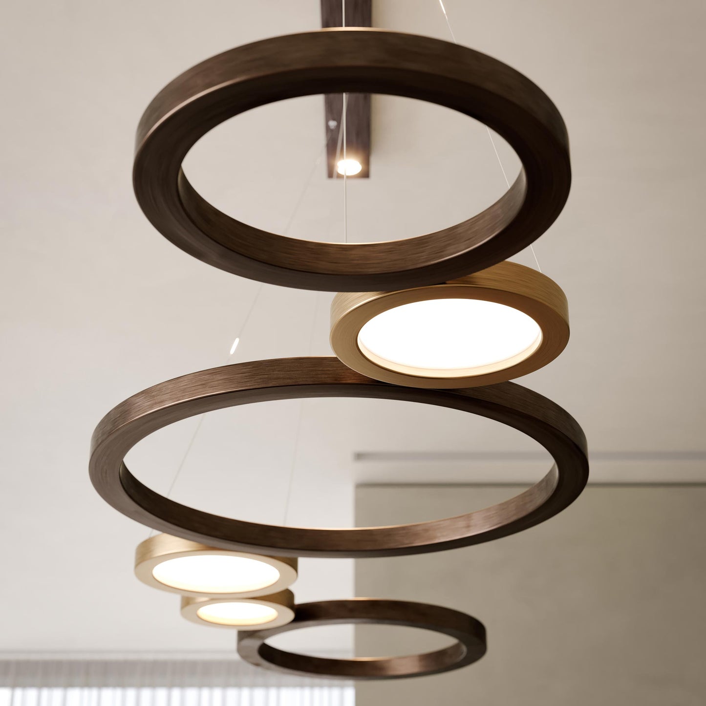 Vegas LED Linear Pendant Light in Detail.