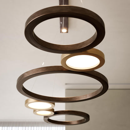 Vegas LED Linear Pendant Light in Detail.