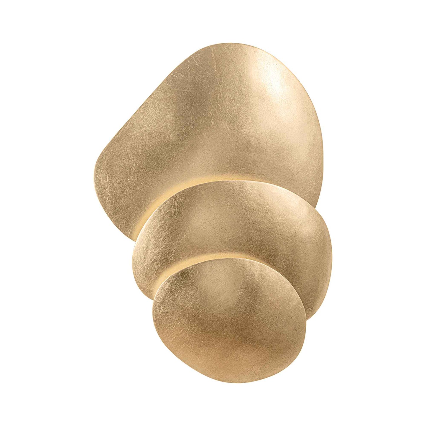 Akemi Wall Light in Vintage Gold Leaf.