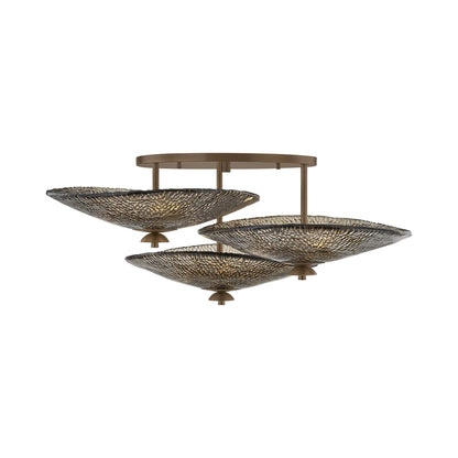 Alba Semi Flush Mount Ceiling Light (9-Light).