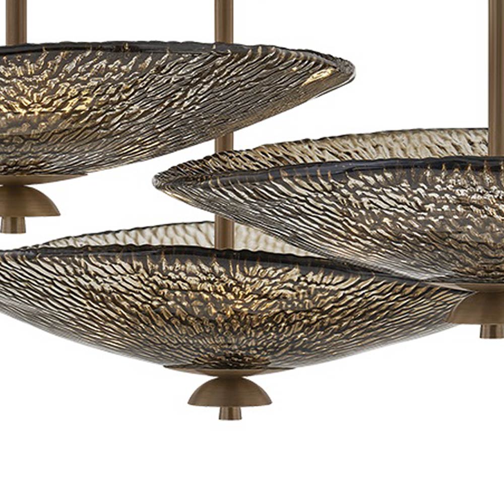 Alba Semi Flush Mount Ceiling Light in Detail.