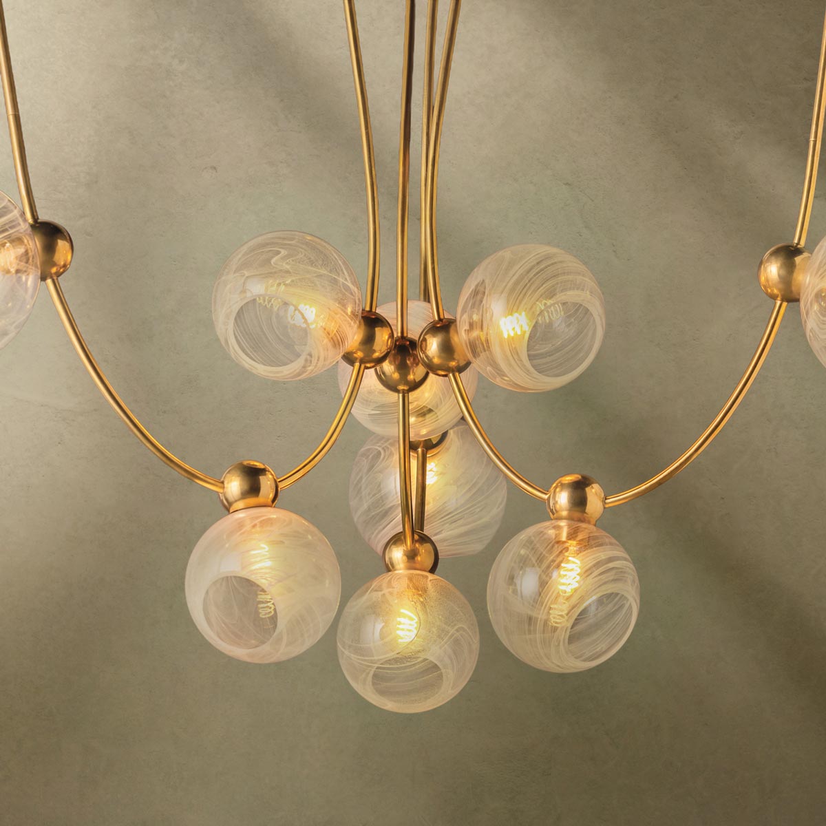 Astraia Chandelier in Detail.