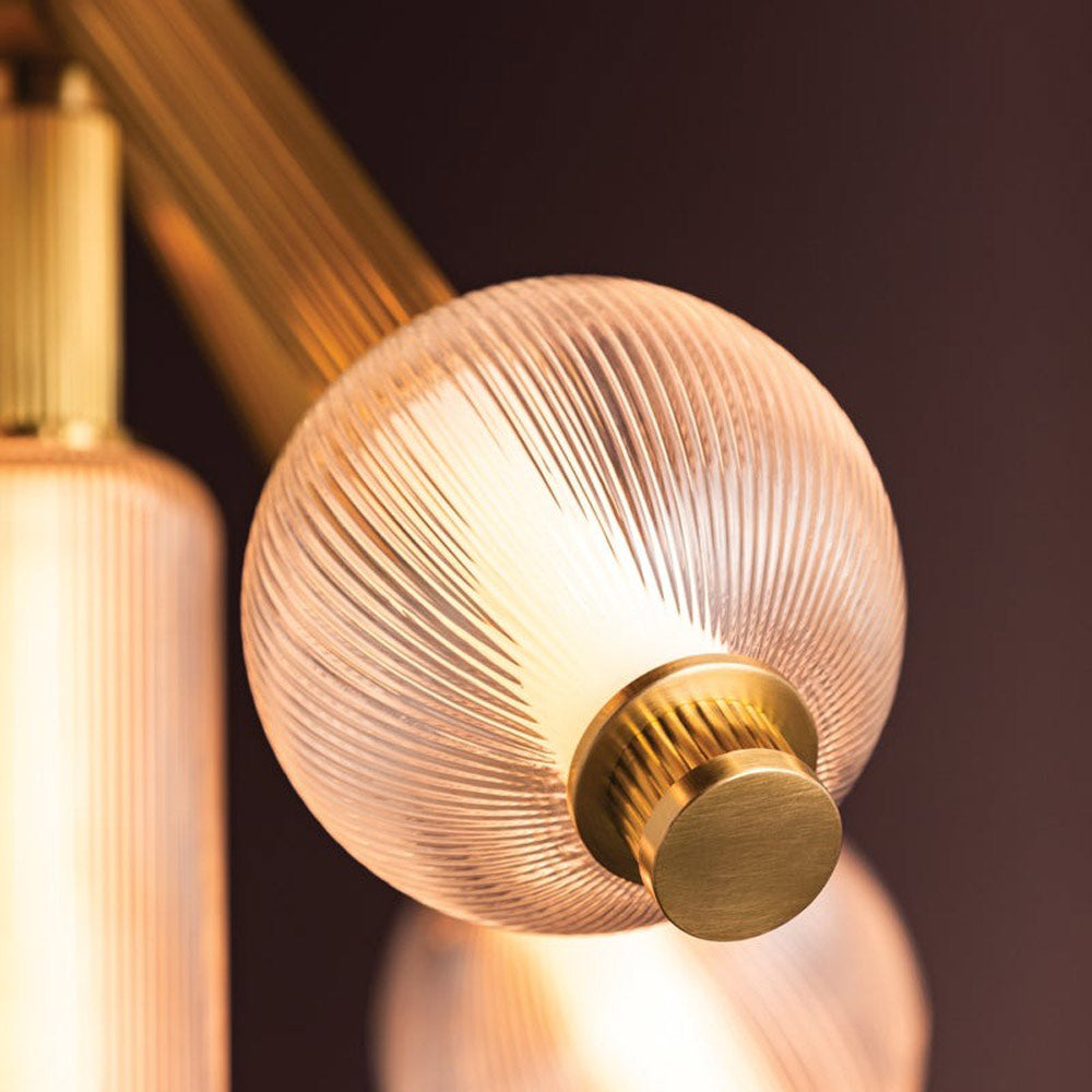 Atom LED Chandelier in Detail.