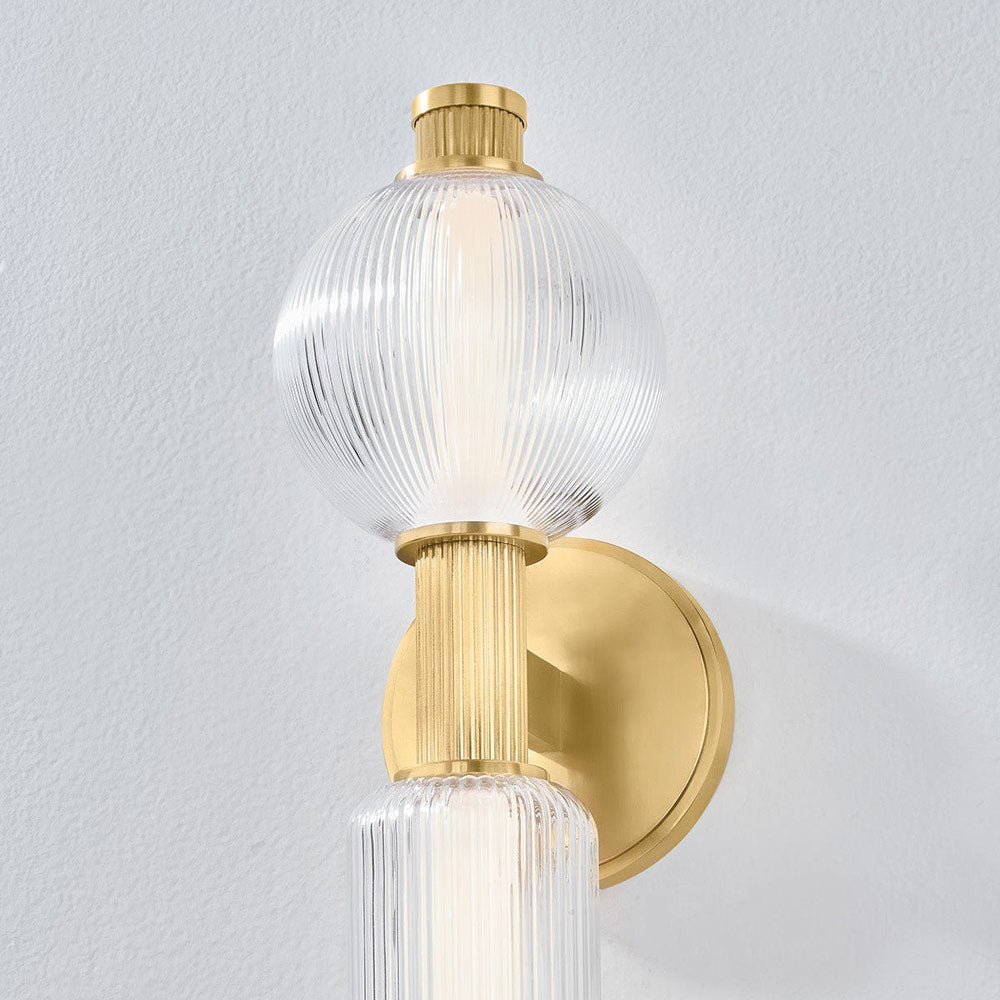 Atom LED Wall Light in Detail.