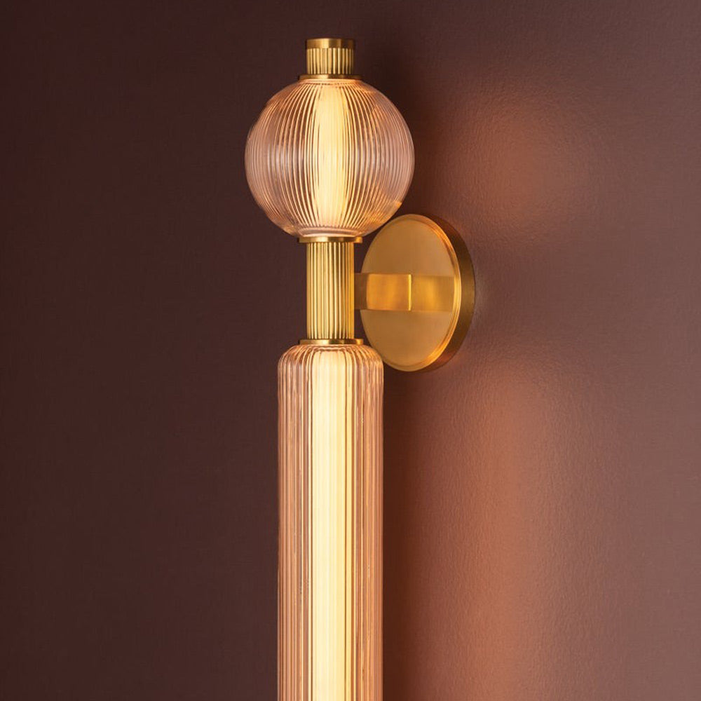 Atom LED Wall Light in Detail.