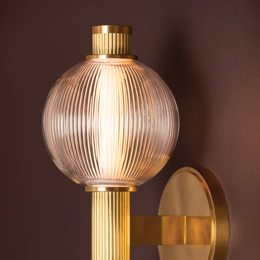 Atom LED Wall Light in Detail.