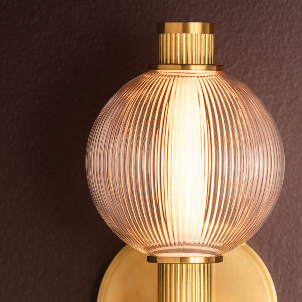 Atom LED Wall Light in Detail.