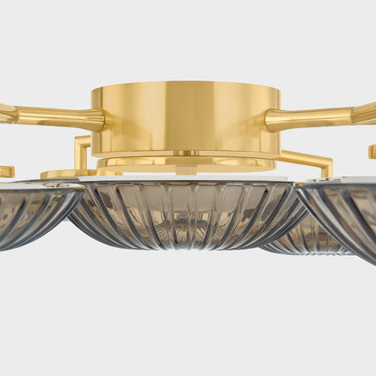 Birmingham LED Flush Mount Ceiling Light in Detail.