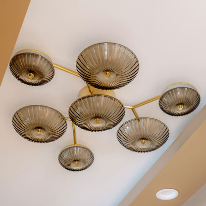 Birmingham LED Flush Mount Ceiling Light in Detail.