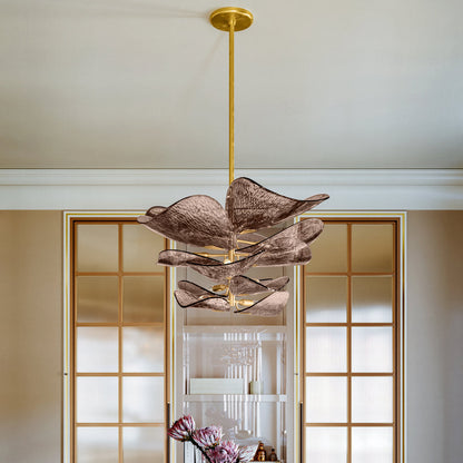 Cardiff Chandelier in dining room.