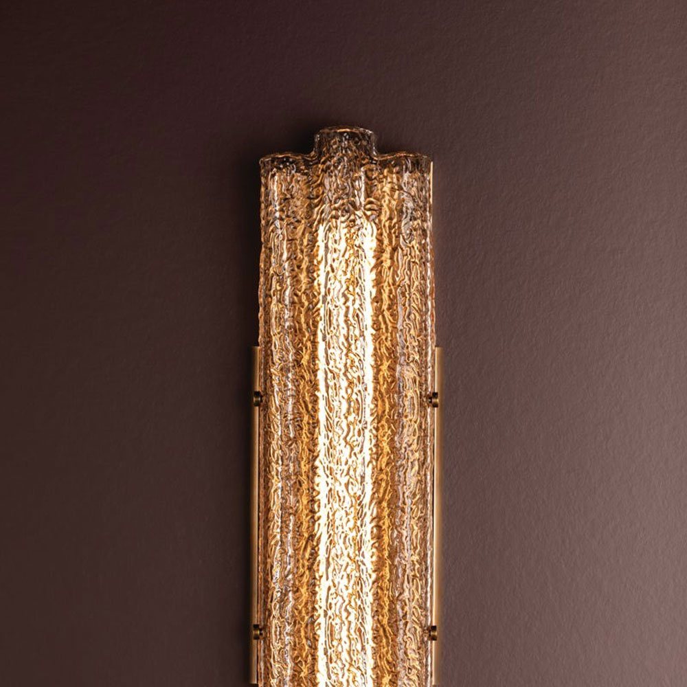 Carnelian LED Wall Light in Detail.