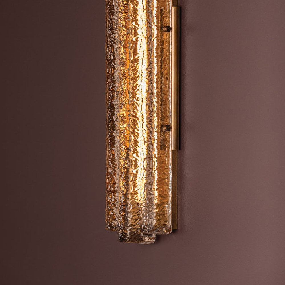 Carnelian LED Wall Light in Detail.