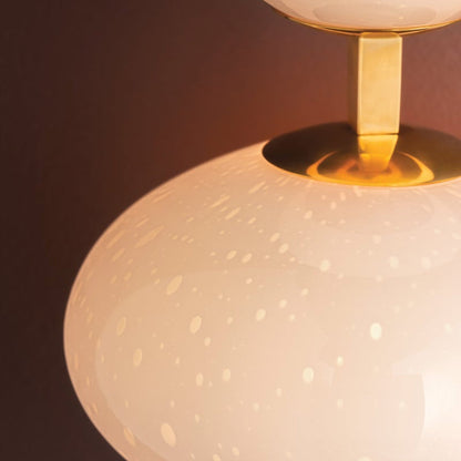 Charoite LED Wall Light in Detail.