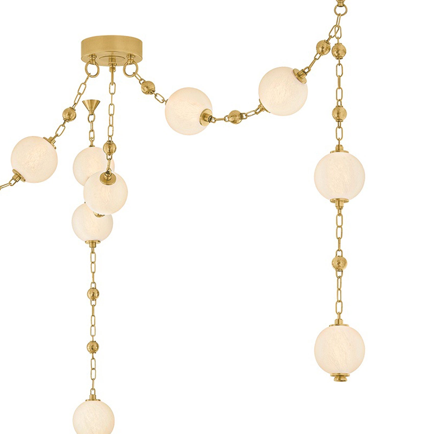 Corda LED Chandelier in Detail.