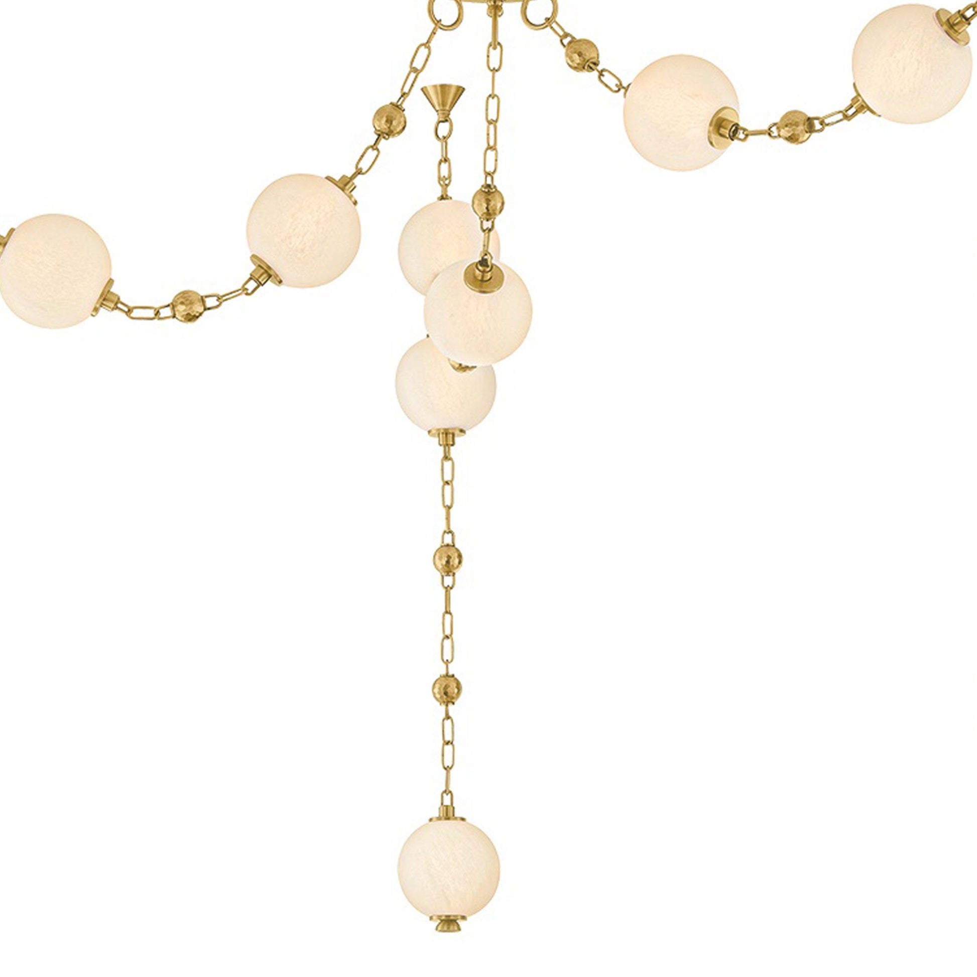 Corda LED Chandelier in Detail.