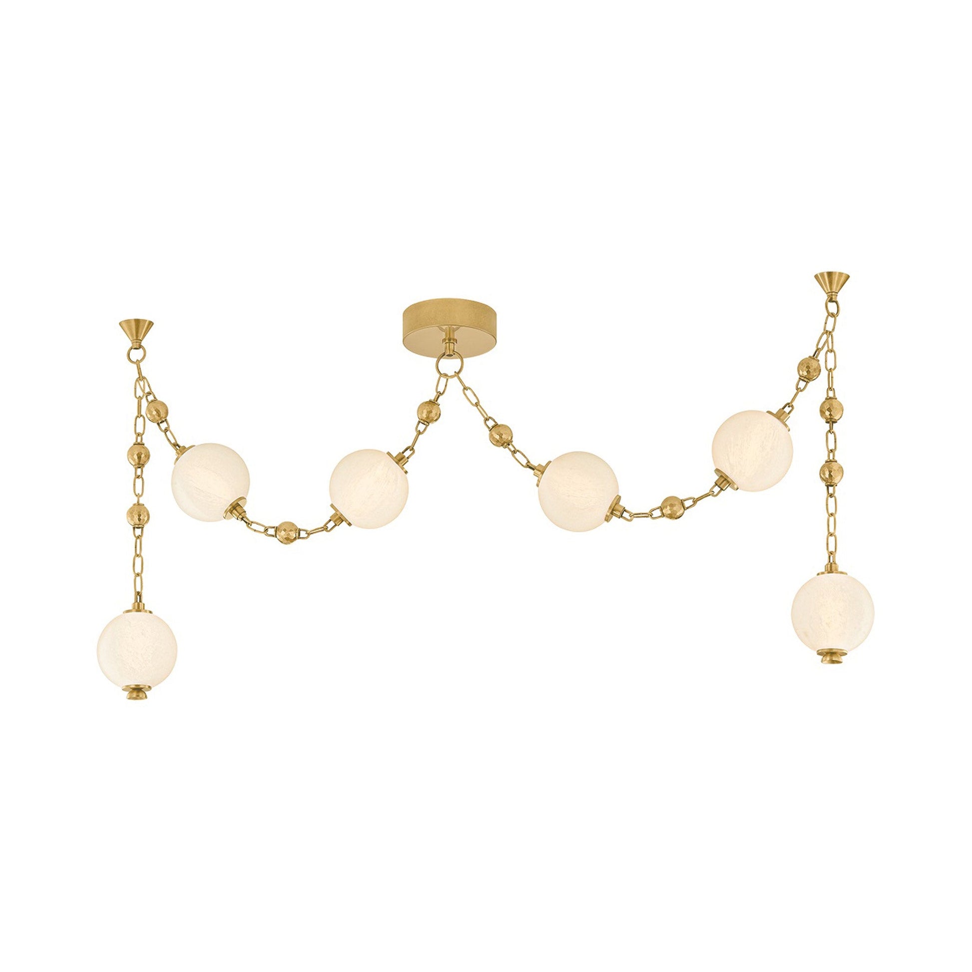 Corda LED Linear Chandelier.