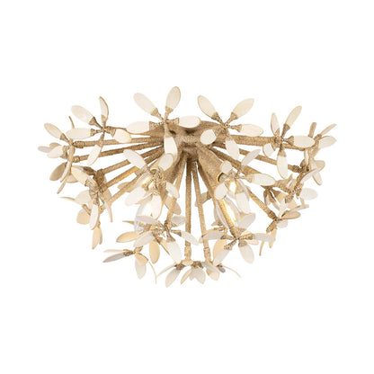Corfu Semi Flush Mount Ceiling Light (20-Inch).