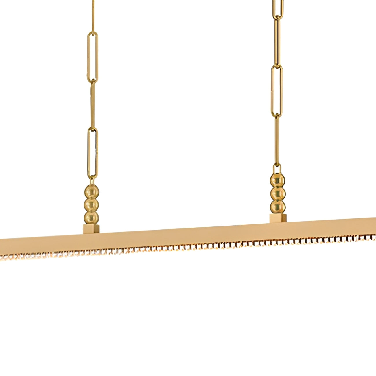 Cortina LED Linear Pendant Light in Detail.