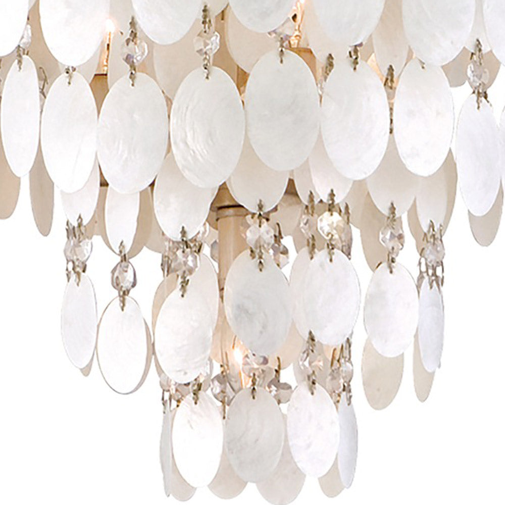 Dolce Semi Flush Mount Ceiling Light in Detail.