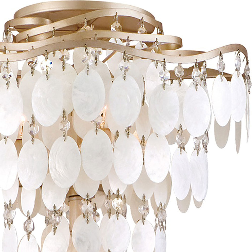 Dolce Semi Flush Mount Ceiling Light in Detail.