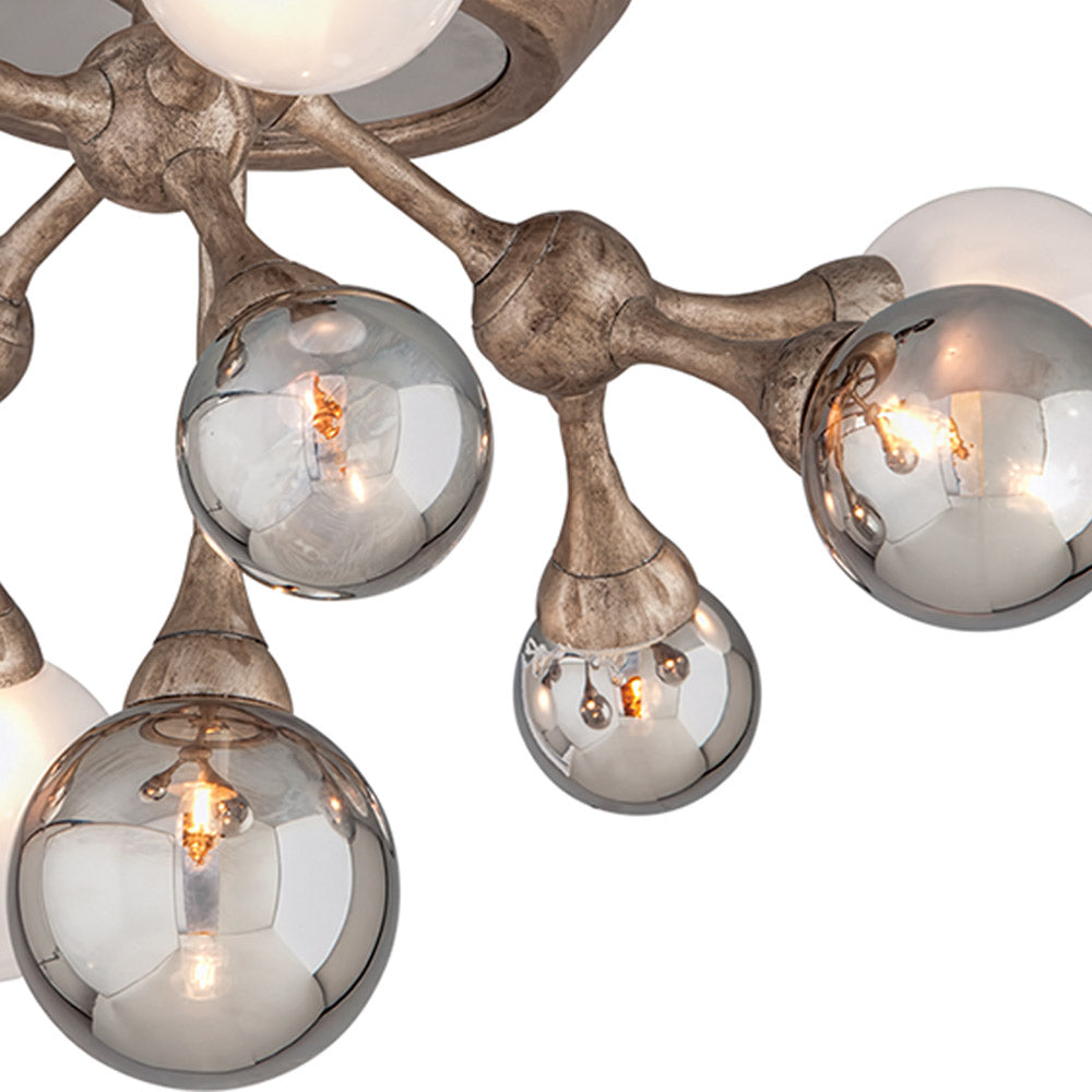 Element Semi Flush Mount Ceiling Light in Detail.