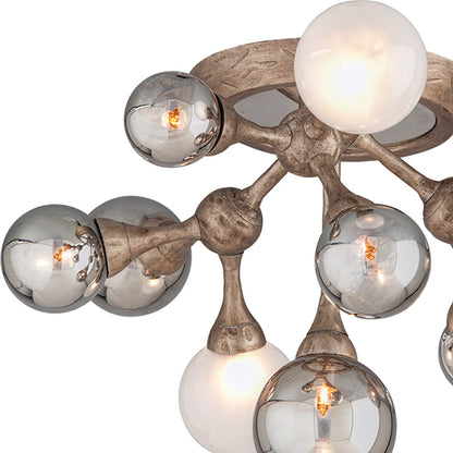 Element Semi Flush Mount Ceiling Light in Detail.