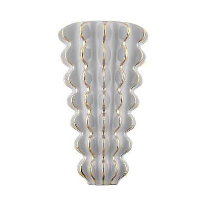 Esperanza Wall Light in Gloss Grey.