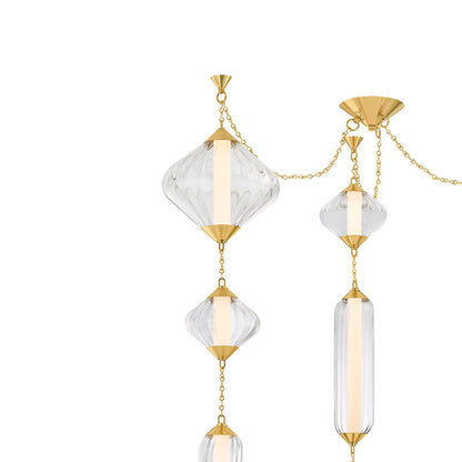 Fiorello LED Chandelier in Detail.