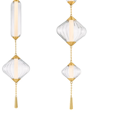 Fiorello LED Chandelier in Detail.