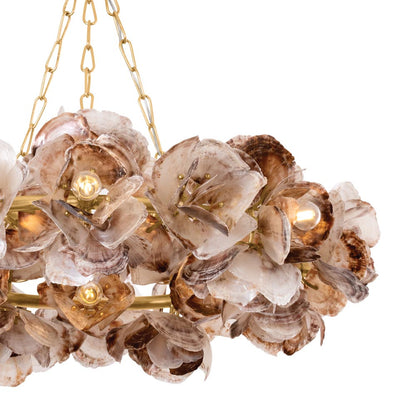Galle Chandelier in Detail.