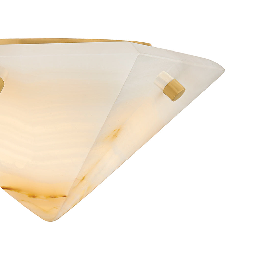 Geo LED Flush Mount Ceiling Light in Detail.