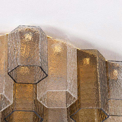 Helsinki Semi Flush Mount Ceiling Light in Detail.