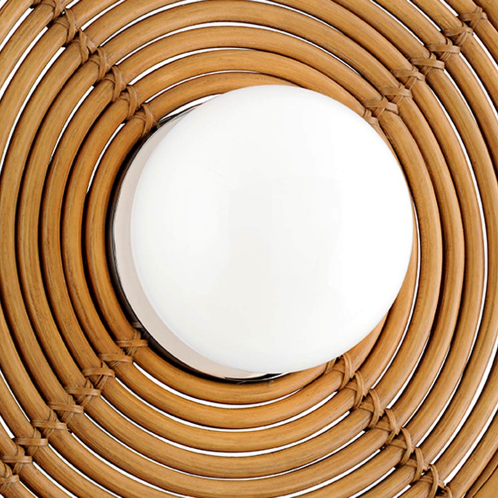 Hula Hoop Wall Light in Detail.