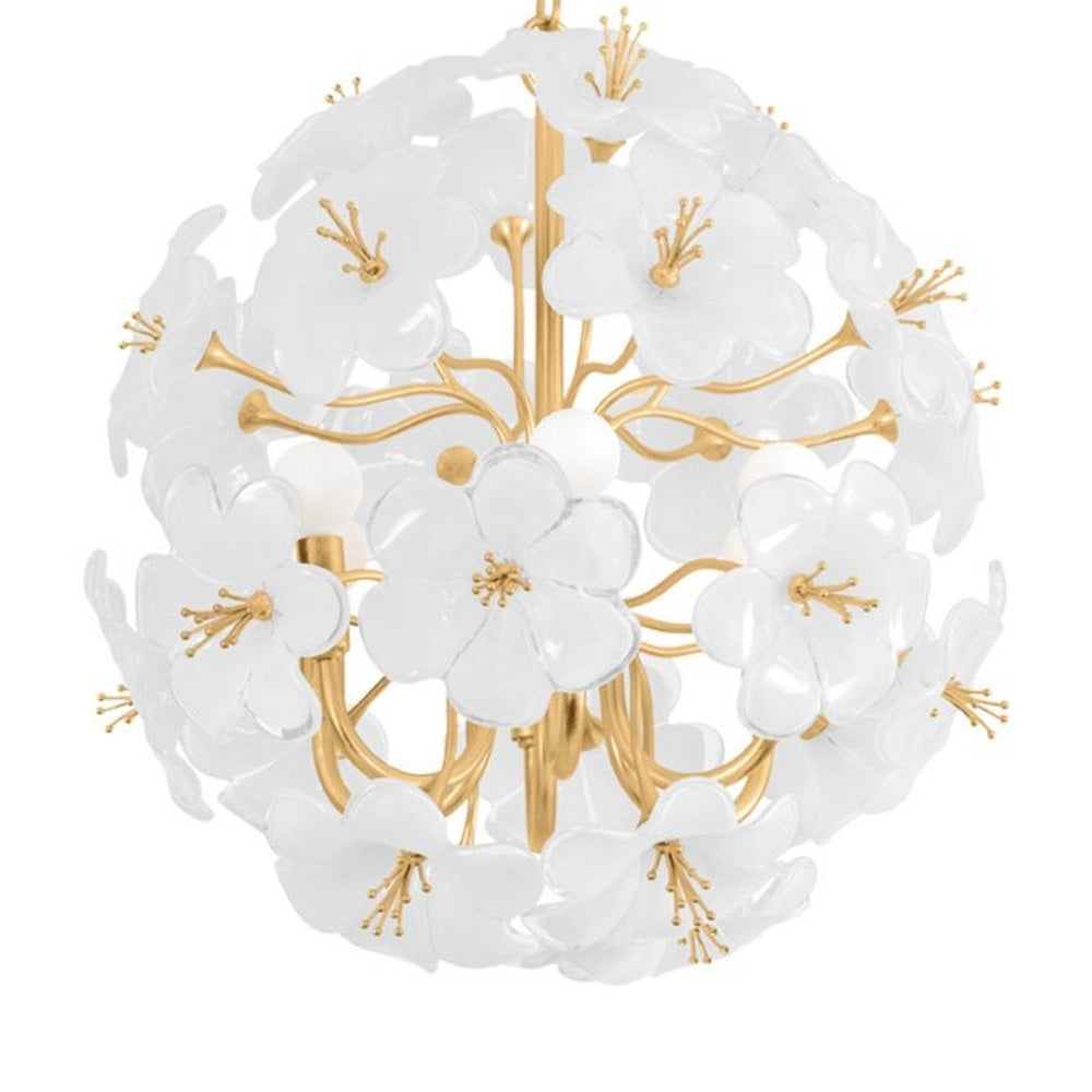 Hygea Chandelier in Detail.