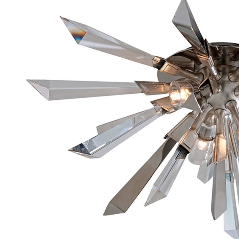 Inertia Flush Mount Ceiling Light in Detail.