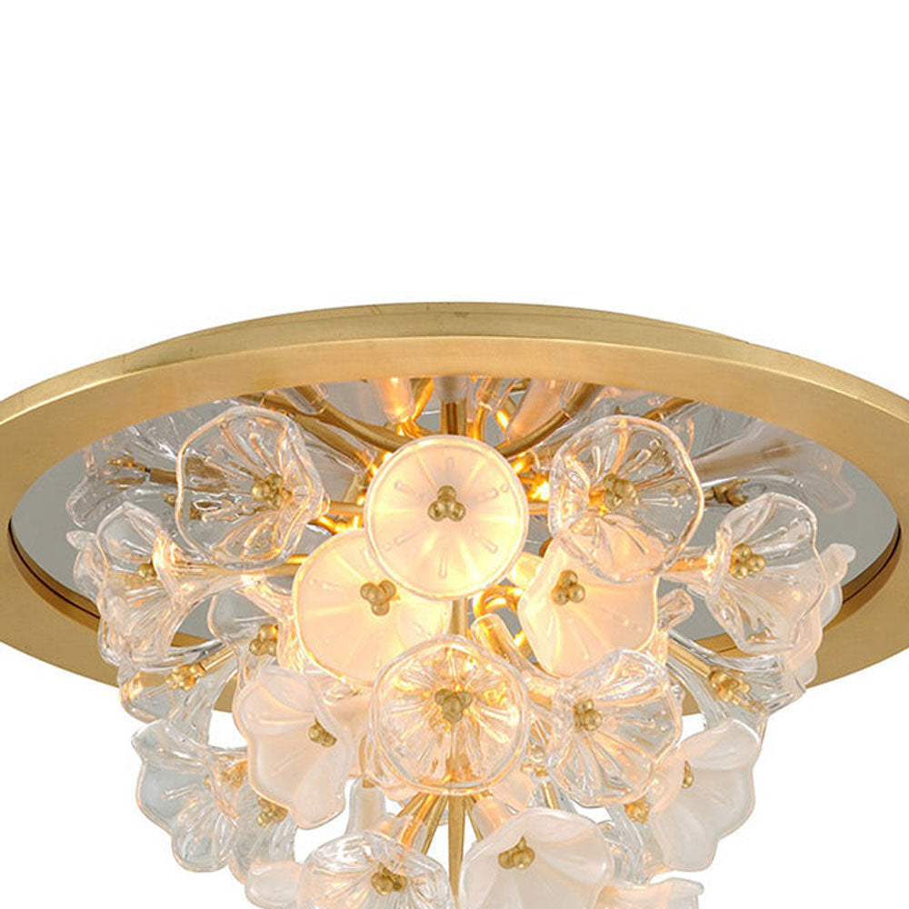 Jasmine Flush Mount Ceiling Light in Detail.