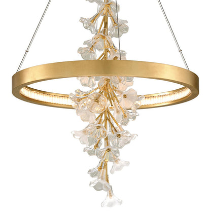 Jasmine LED Chandelier in Detail.