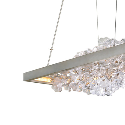 Jasmine Linear LED Pendant Light in Detail.